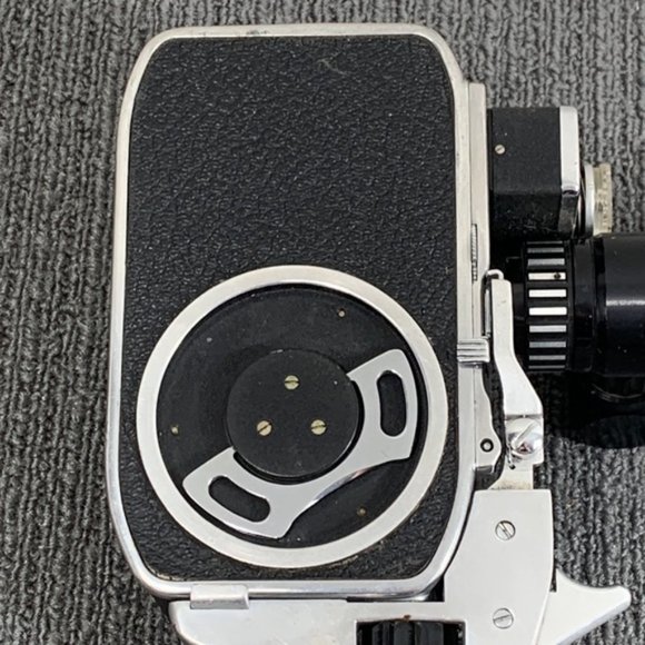 VTG Paillard Bolex C-8SL 8mm Movie Camera & Som Berthiot Pan Cinor Lens UNTESTED - Picture 6 of 16